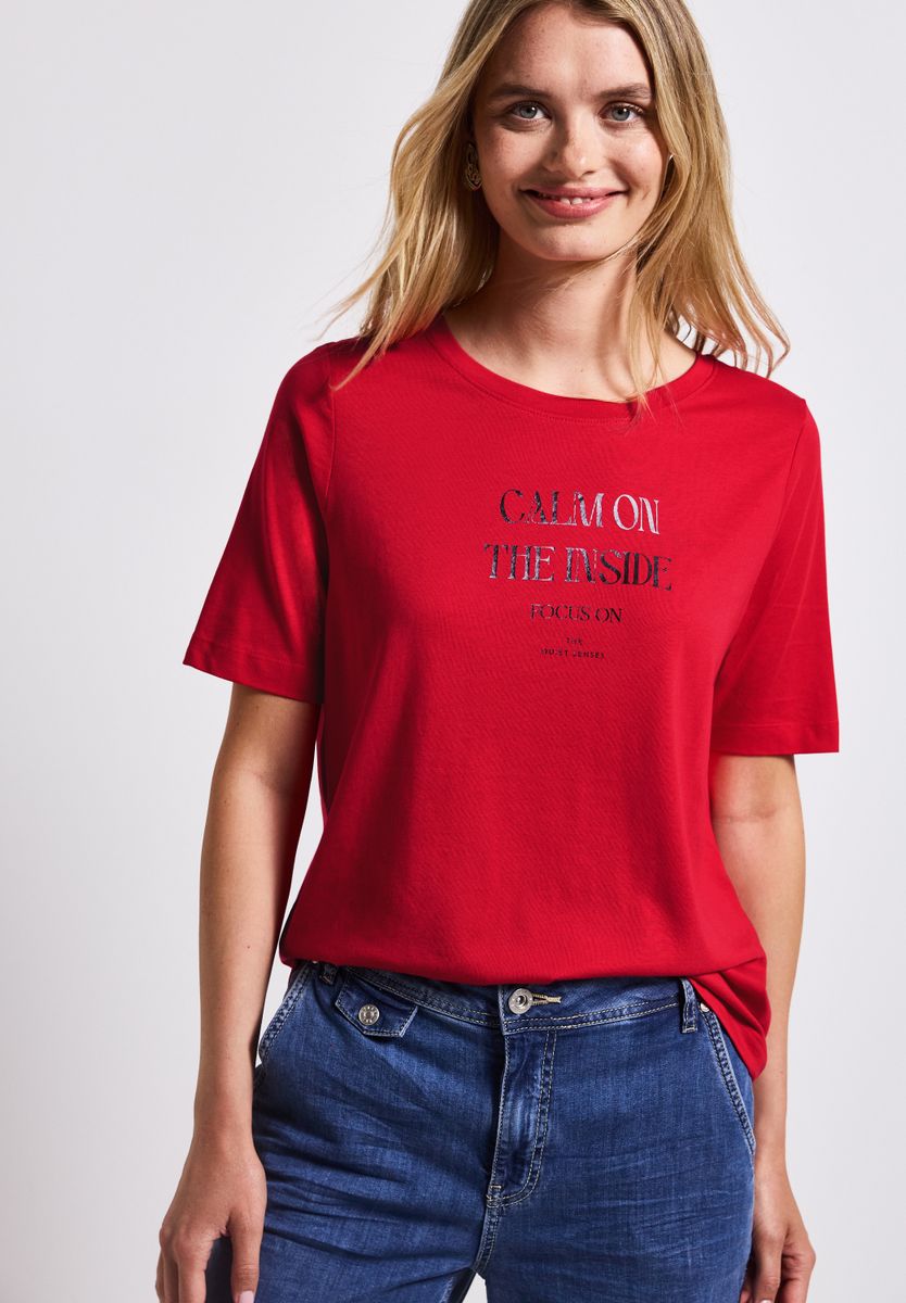 Softes Shirt mit Wording