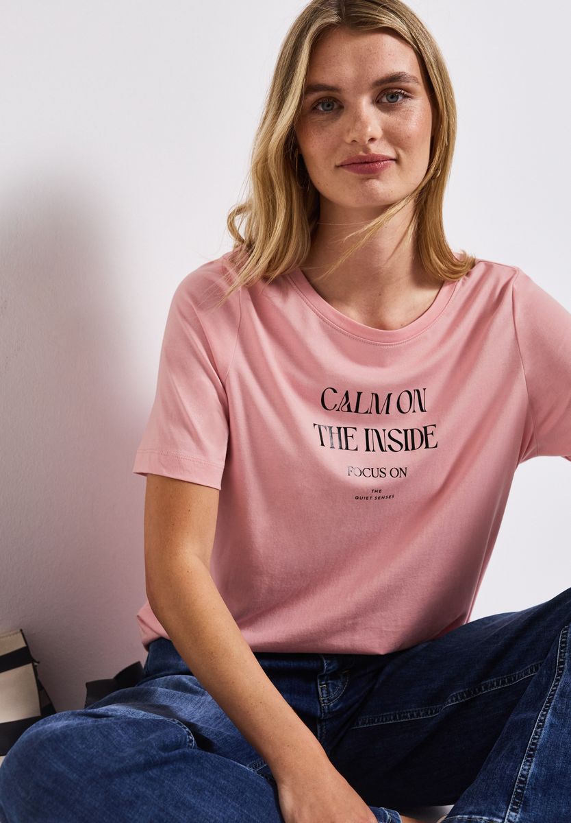 Softes Shirt mit Wording