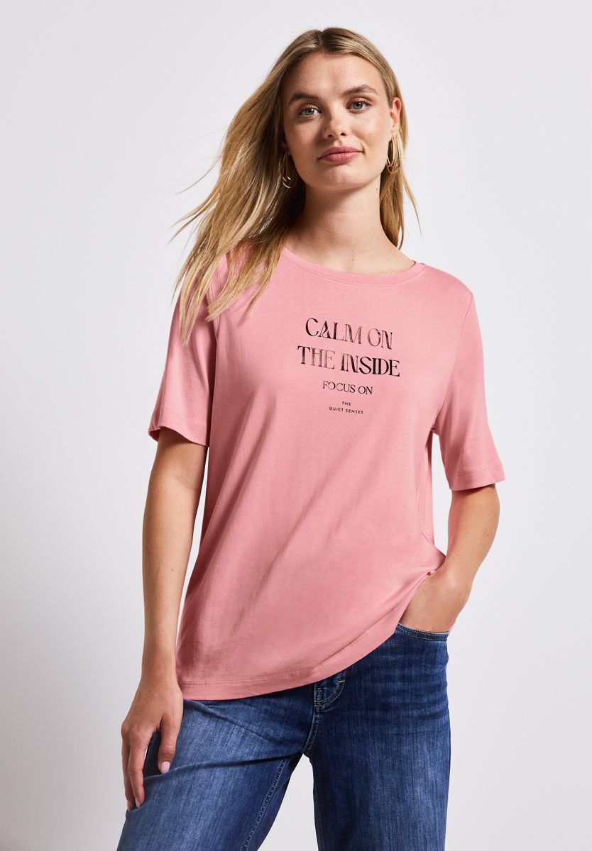 Softes Shirt mit Wording
