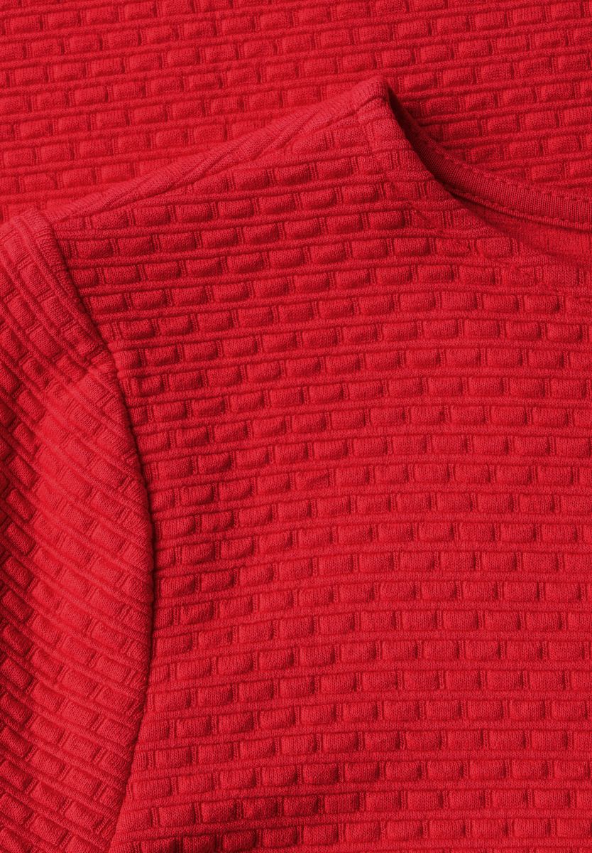 Weiches Strukturshirt