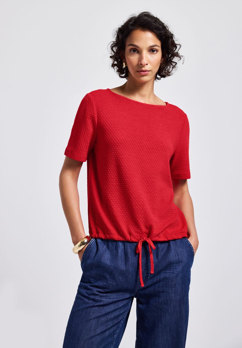 Weiches Strukturshirt