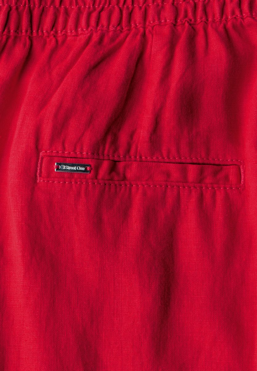 Wide Leg Leinenhose
