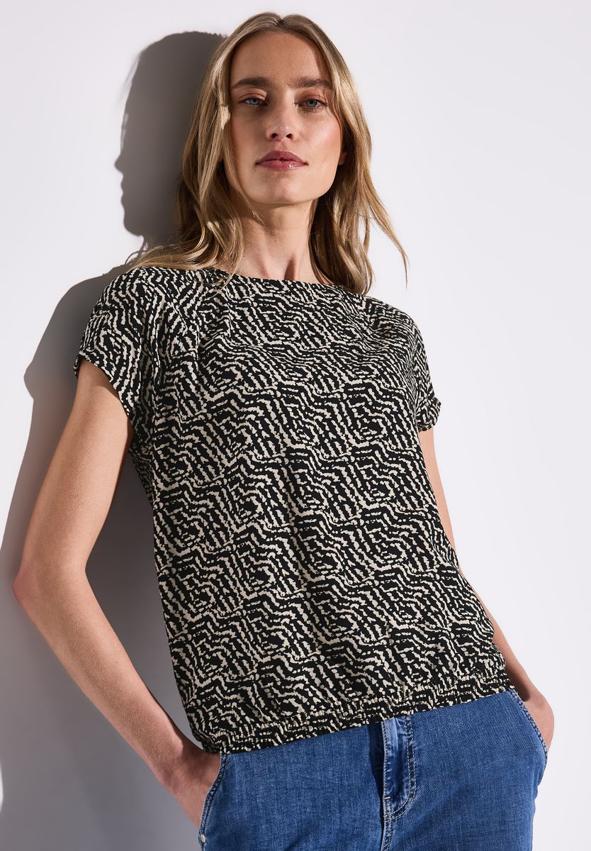 Gemustertes Shirt