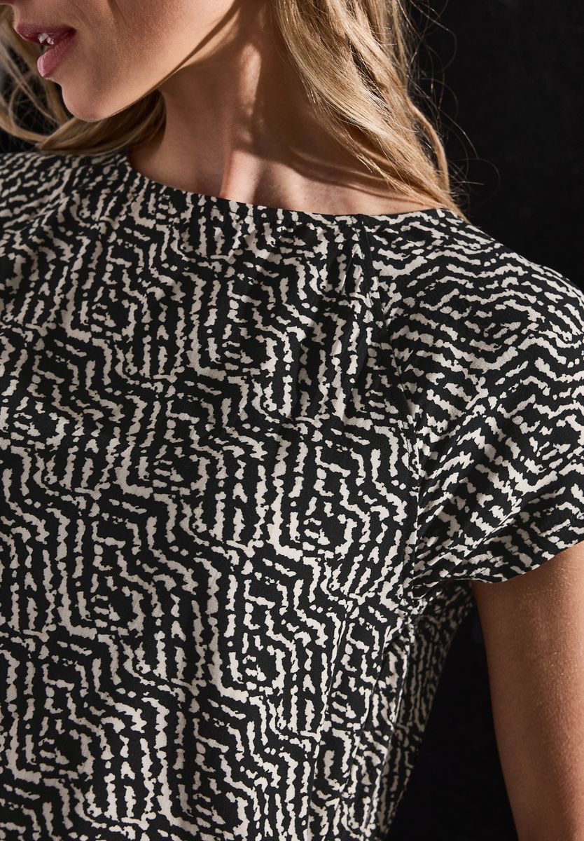 Gemustertes Shirt