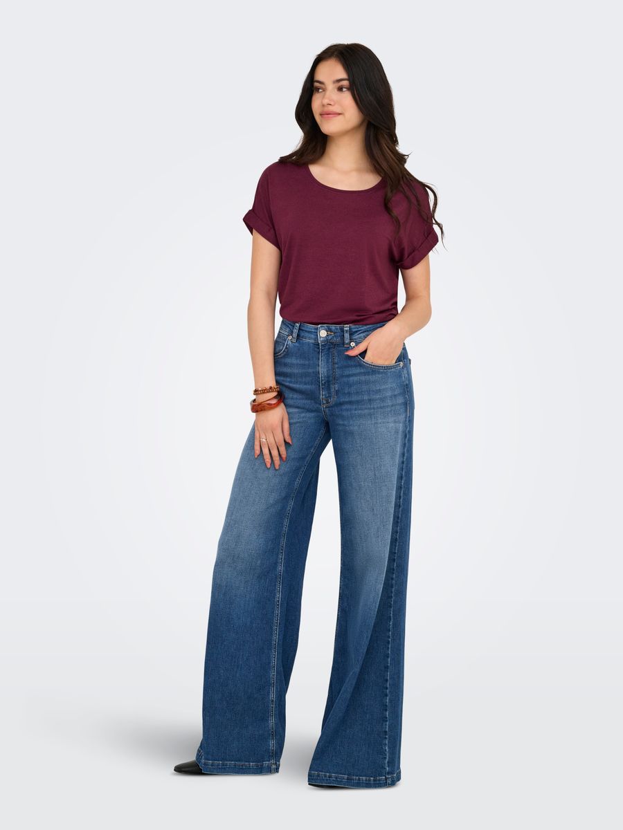 ONLMOSTER S/S O-NECK TOP NOOS JRS