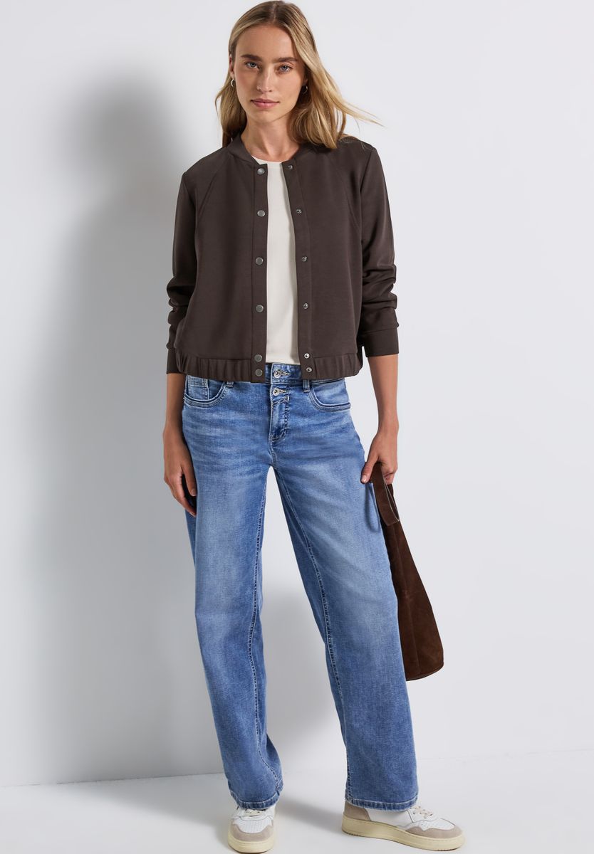 Silk-Look Jacke
