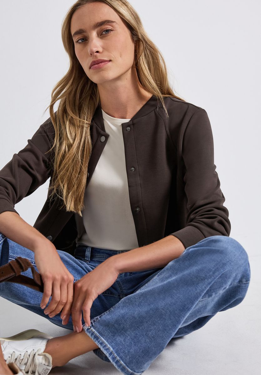 Silk-Look Jacke