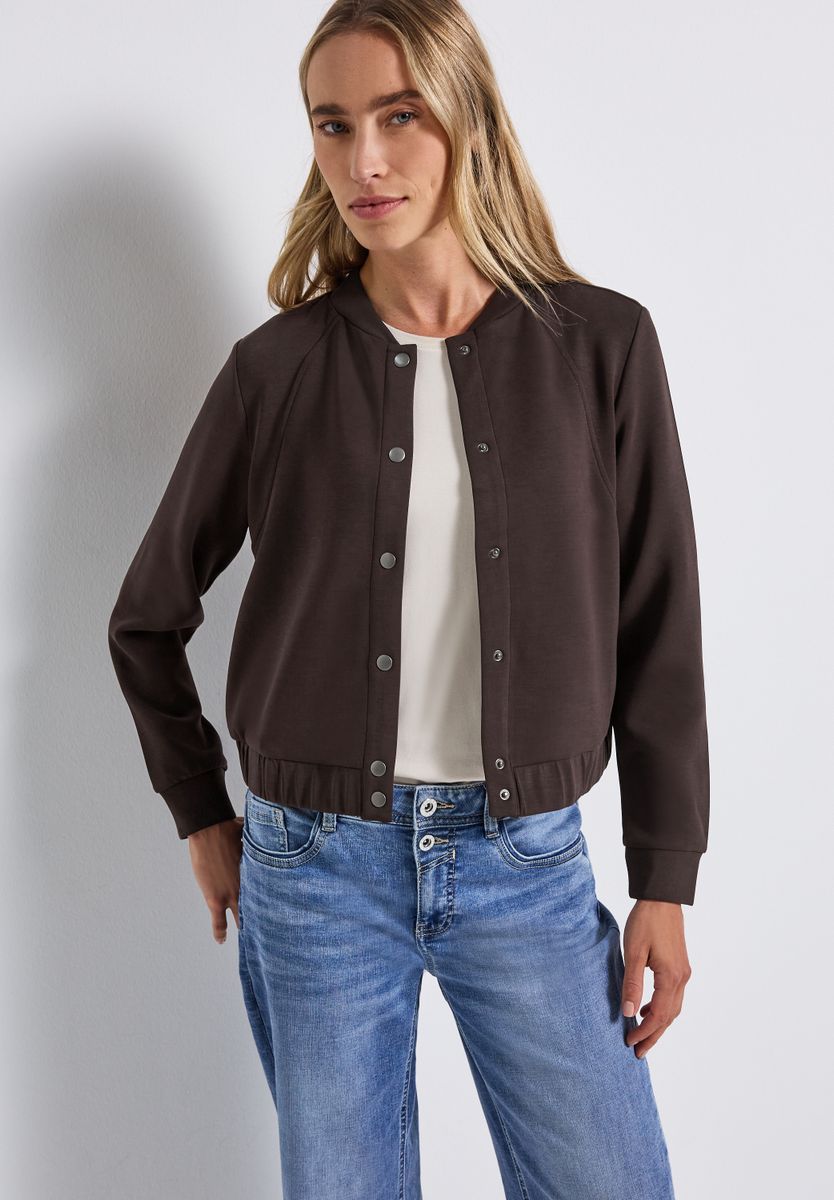 Silk-Look Jacke