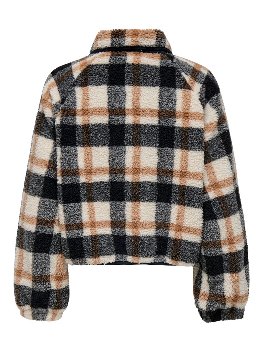 ONLCALISTA LIFE CHECK TEDDY JACKET OTW