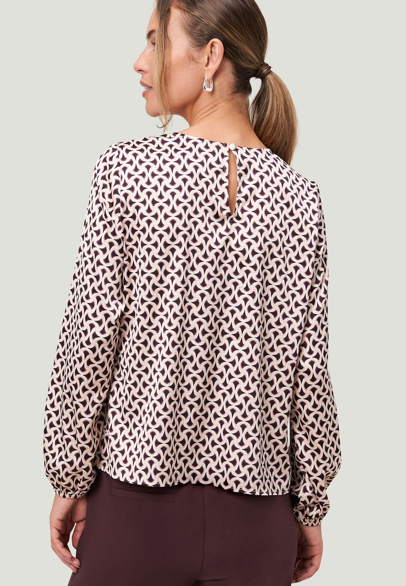 Satinbluse