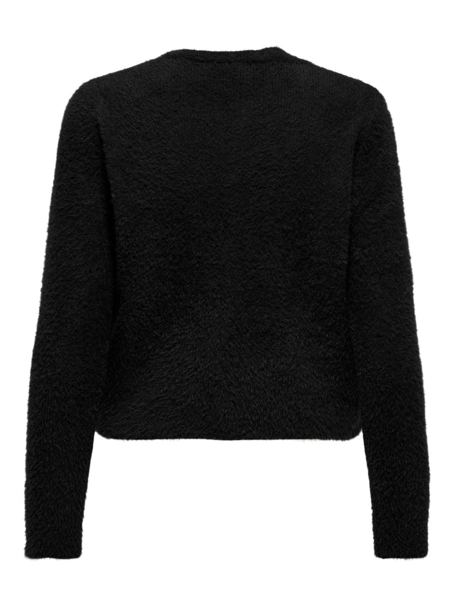 ONLPETRA LS PEARL O-NECK CARDI CC KNT