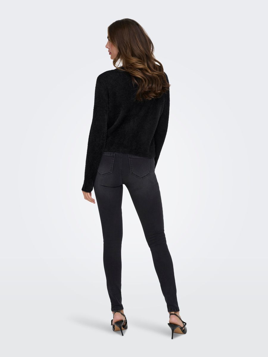 ONLPETRA LS PEARL O-NECK CARDI CC KNT