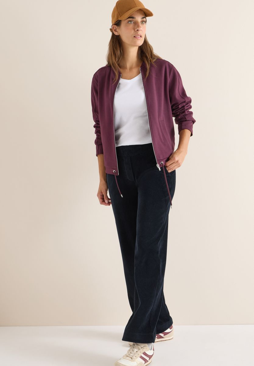 Wide Leg Cordhose