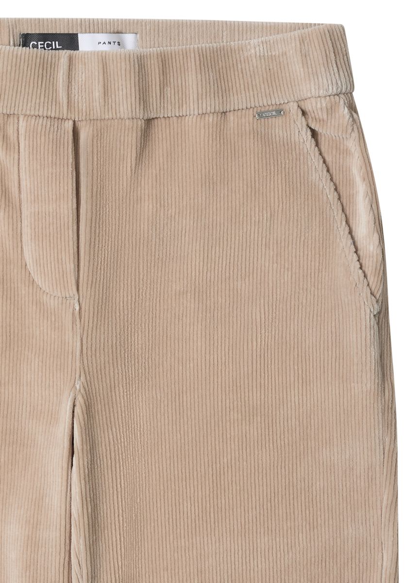 Wide Leg Cordhose