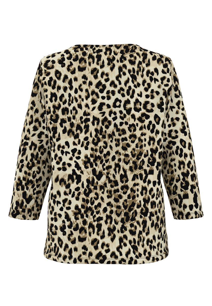 Shirt NOS mit gerundetem V-Ausschnitt