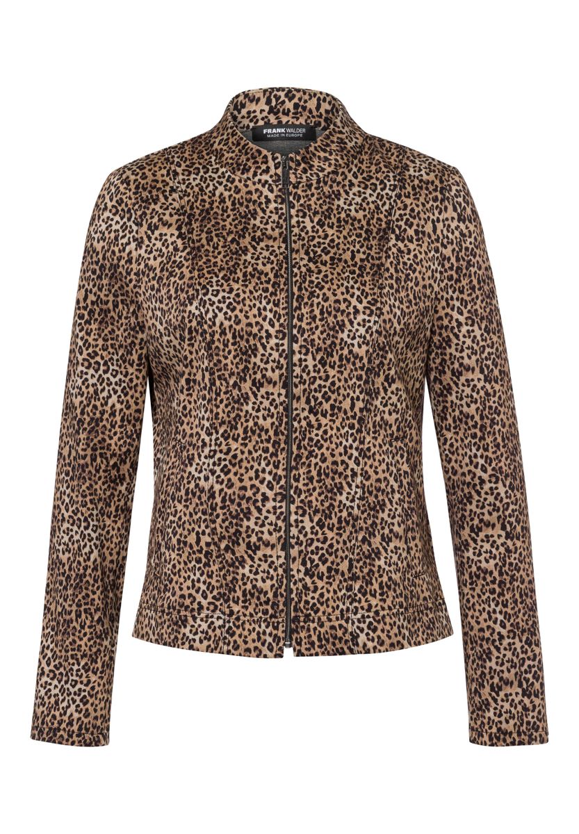 Blazer VELVET BLOOM in angesagtem Animalprint