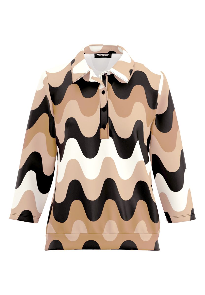 Poloshirt NOS mit Schmuckband