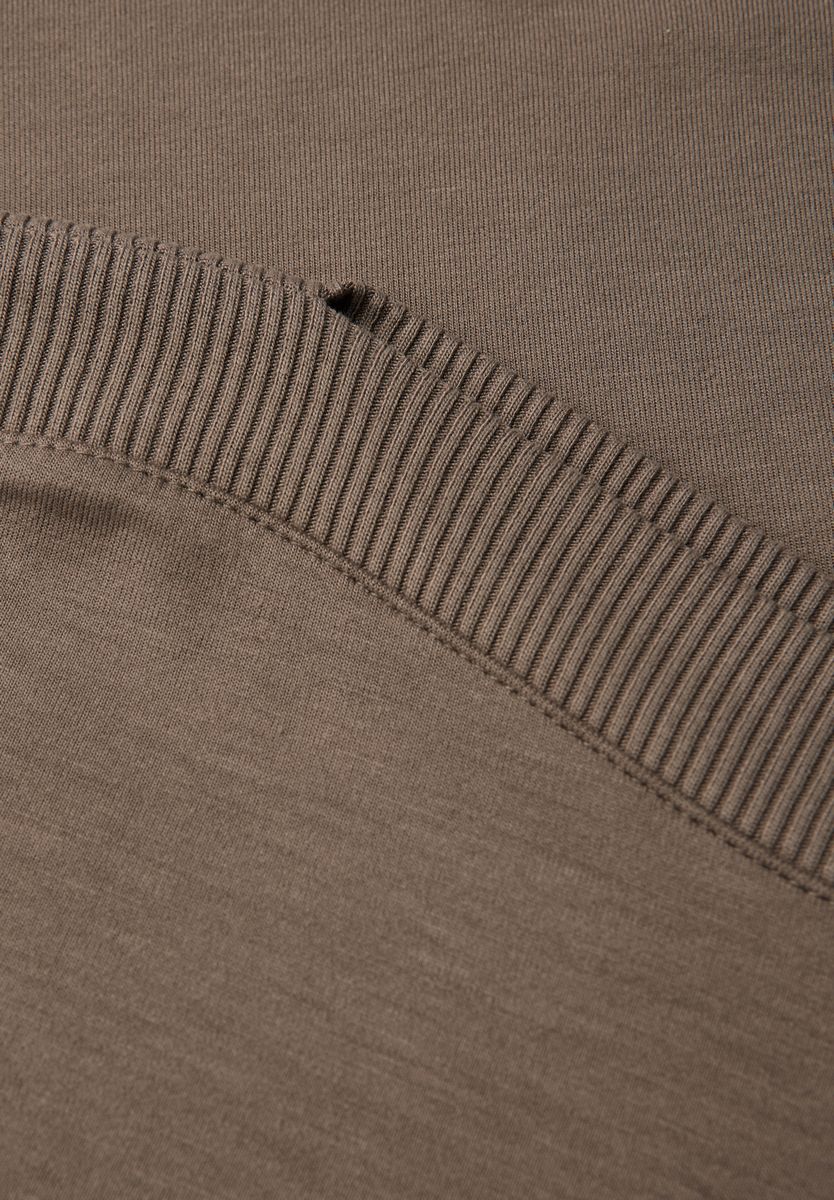 Shirt mit U-Boot-Ausschnitt