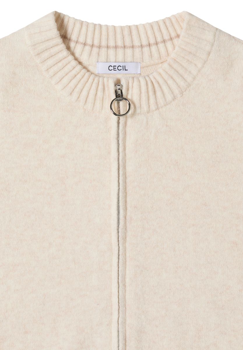 Cosy Cardigan mit Zipper