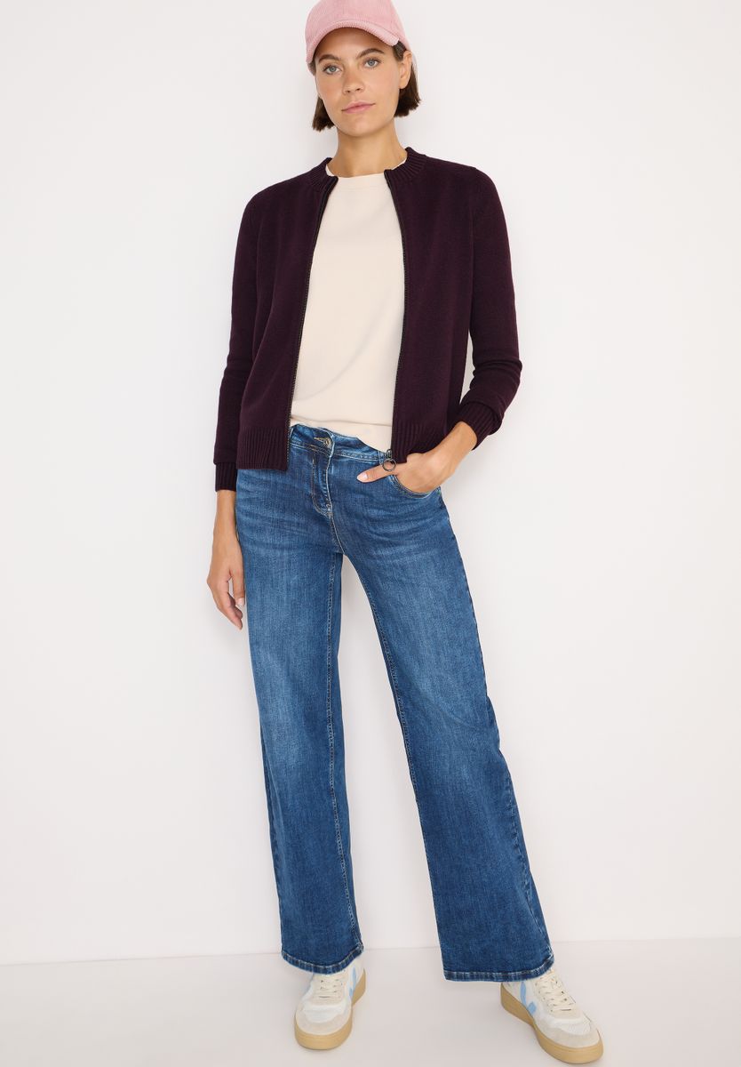 Cosy Cardigan mit Zipper