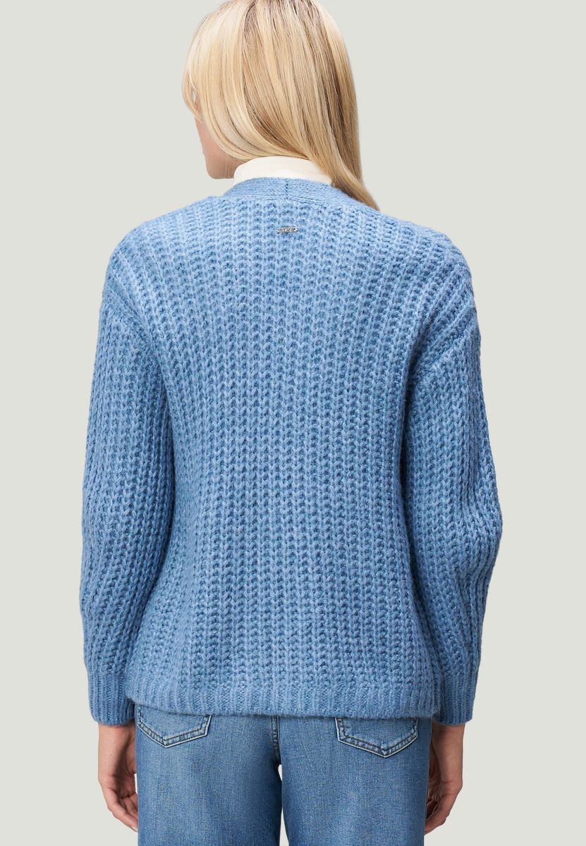 Grobstrickjacke