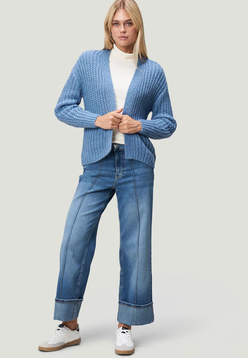 Grobstrickjacke