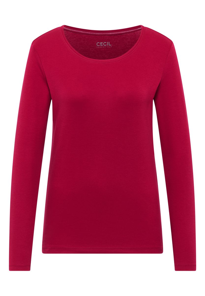 Basic Langarmshirt