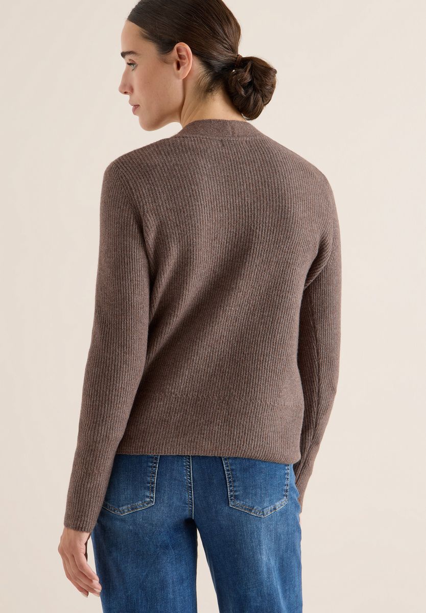Cardigan mit Strukturdetail