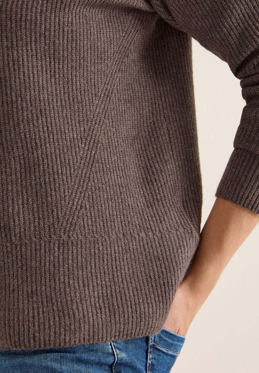 Cardigan mit Strukturdetail