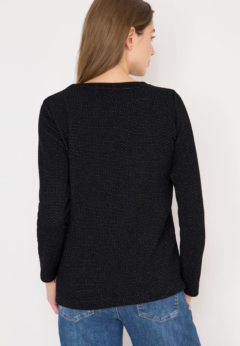 Glitzer Strukturshirt