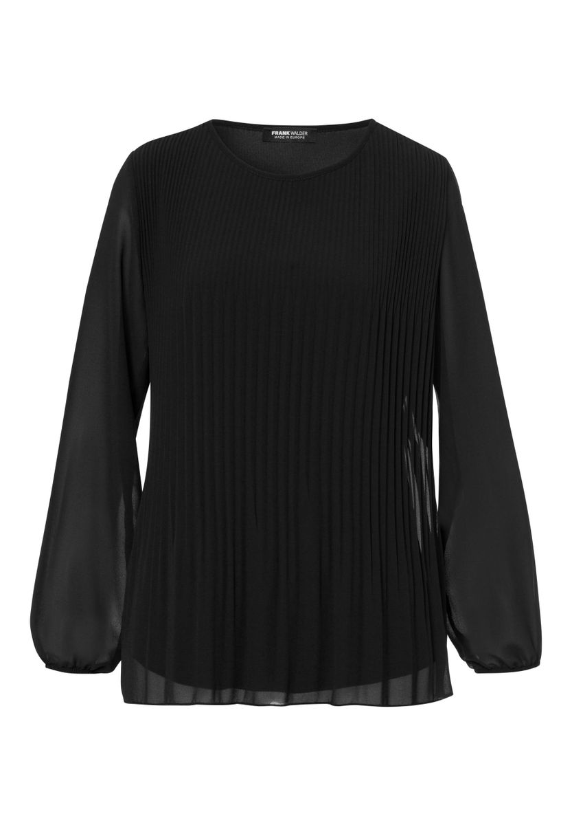 Bluse ELEMENTS mit Plissee-Struktur
