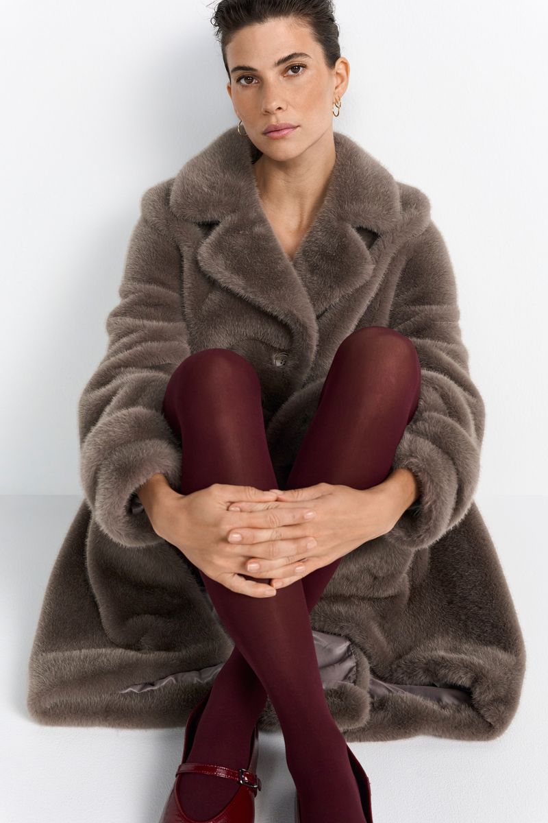 Long Faux Fur Coat