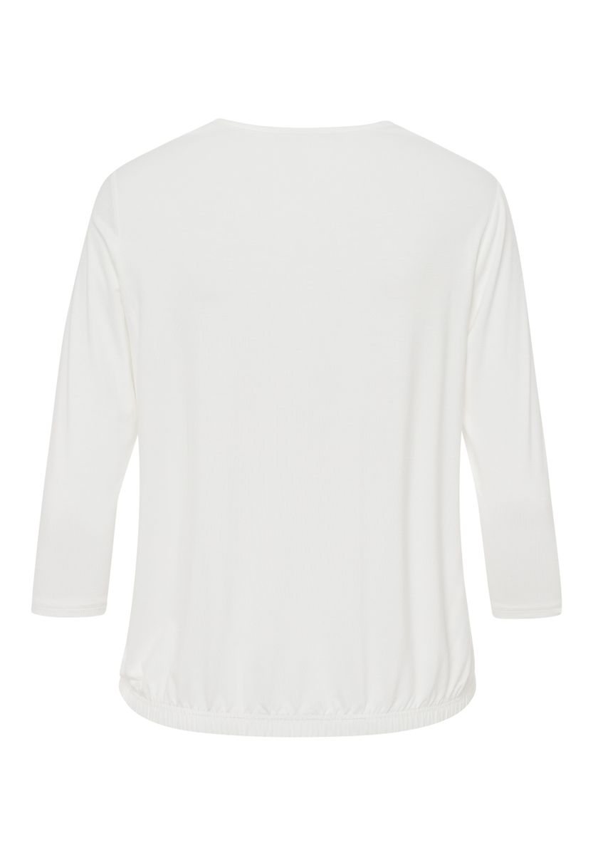 Blusenshirt ICED LAVENDER mit Placement-Print