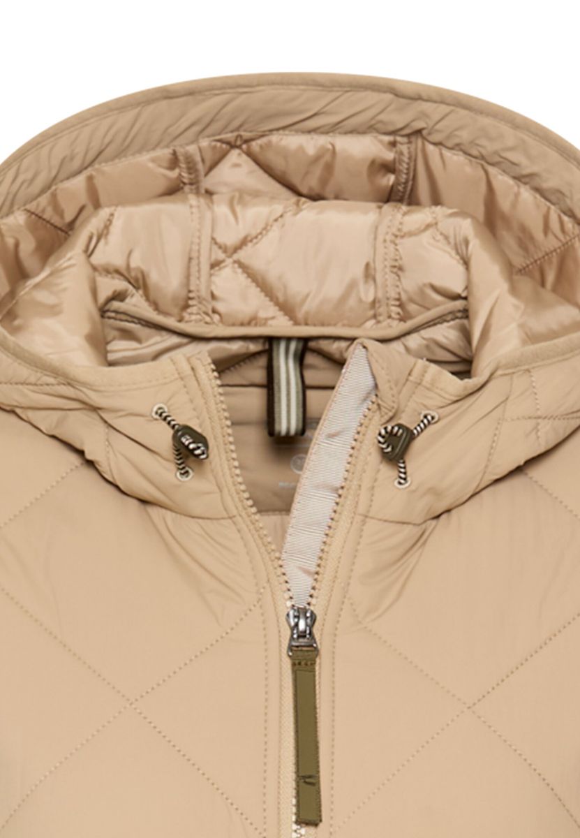 Wasserabweisender Parka mit einem Zwei-Wege Reißverschluss