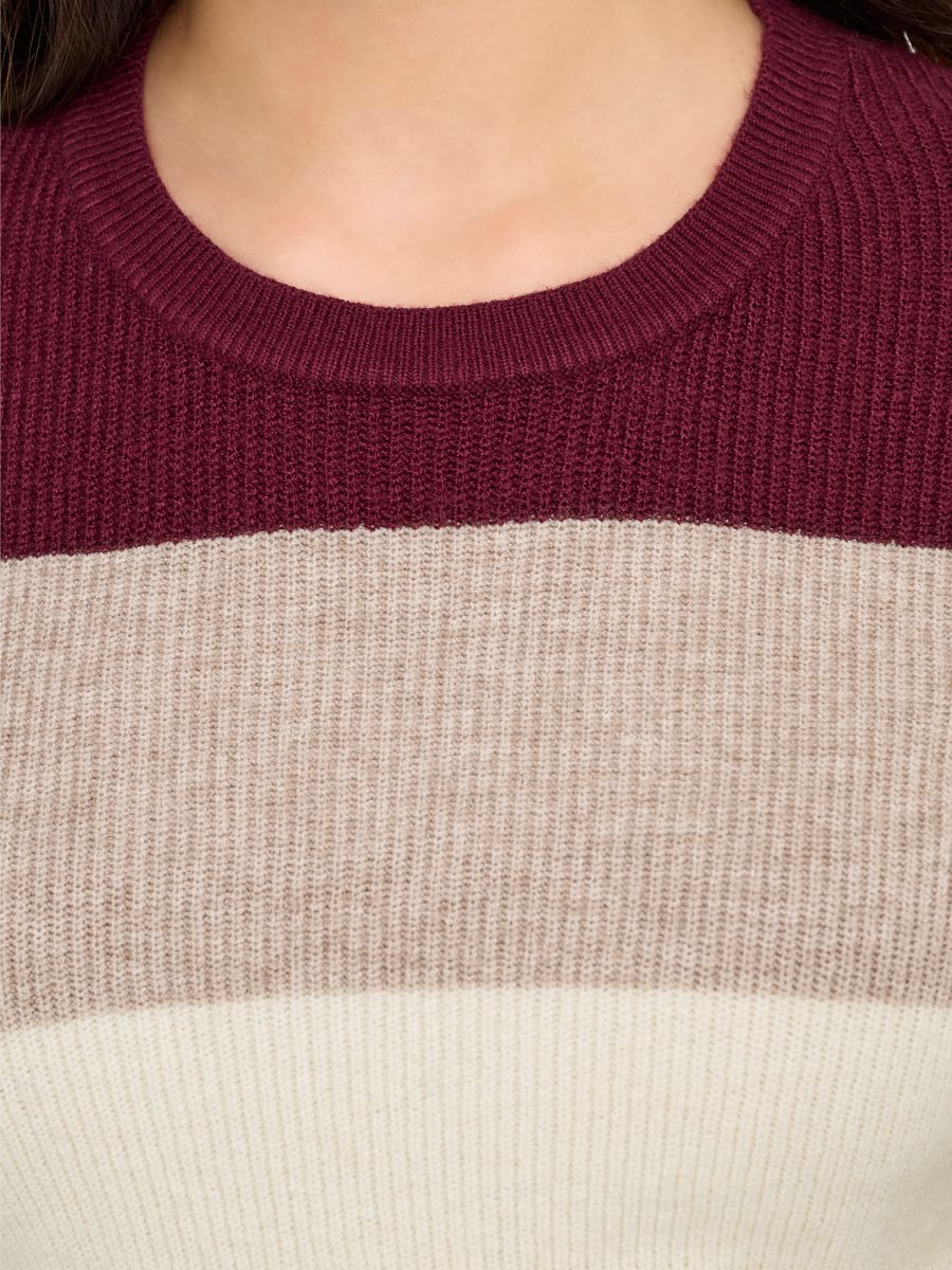 ONLATIA L/S STRIPE PULLOV KNT NOOS