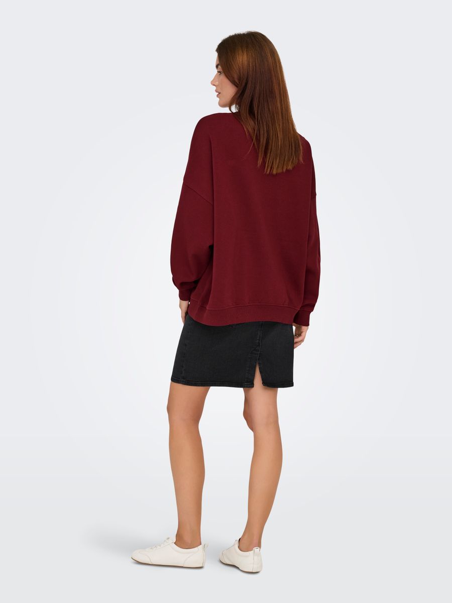 ONLBILA L/S BEAR O-NECK SWT