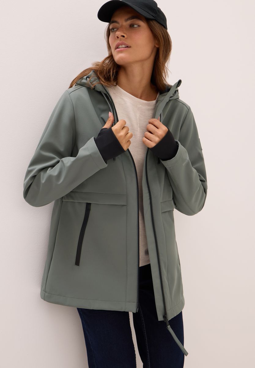 Midi Softshell Jacke