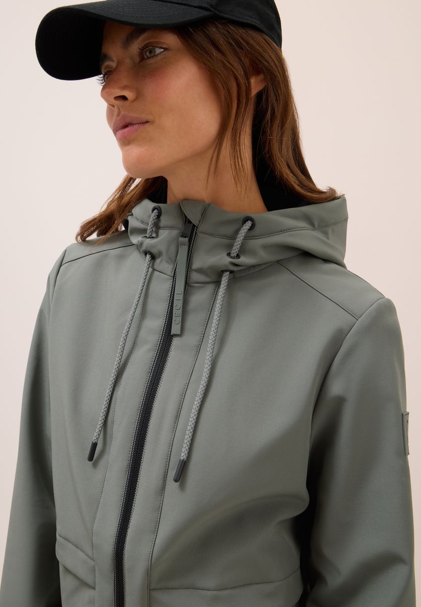 Midi Softshell Jacke