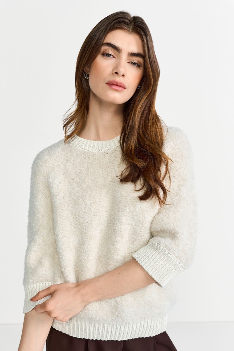 Bouclé Crew-Neck