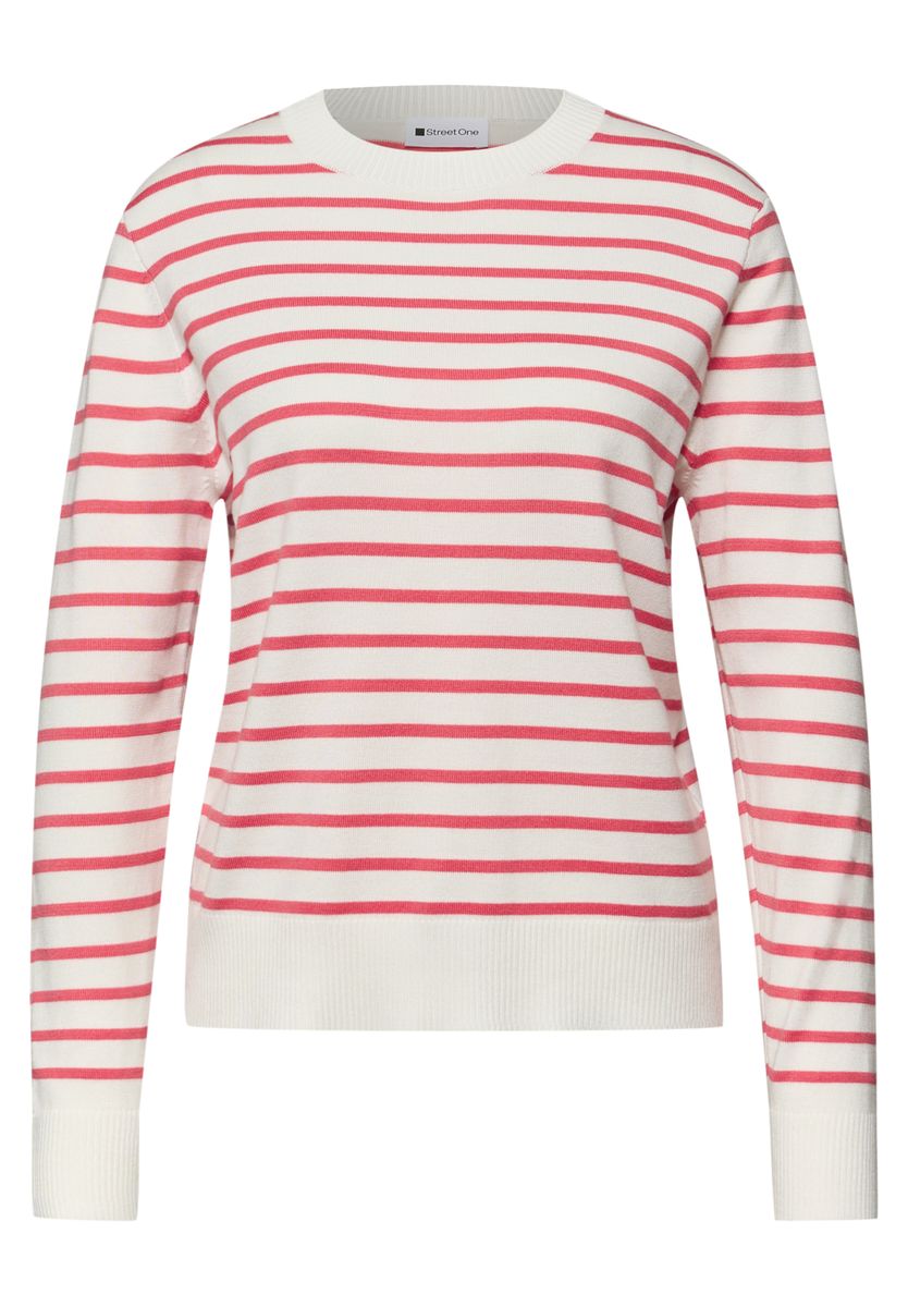 Gestreifter Pullover