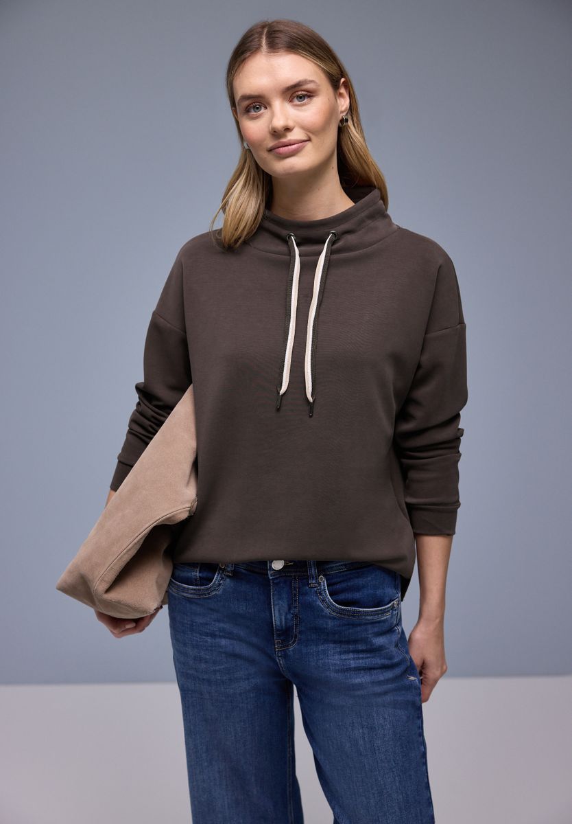 Shirt in Unifarbe