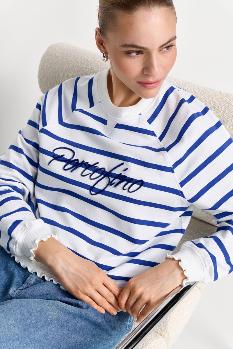 Striped Sweaty with Application