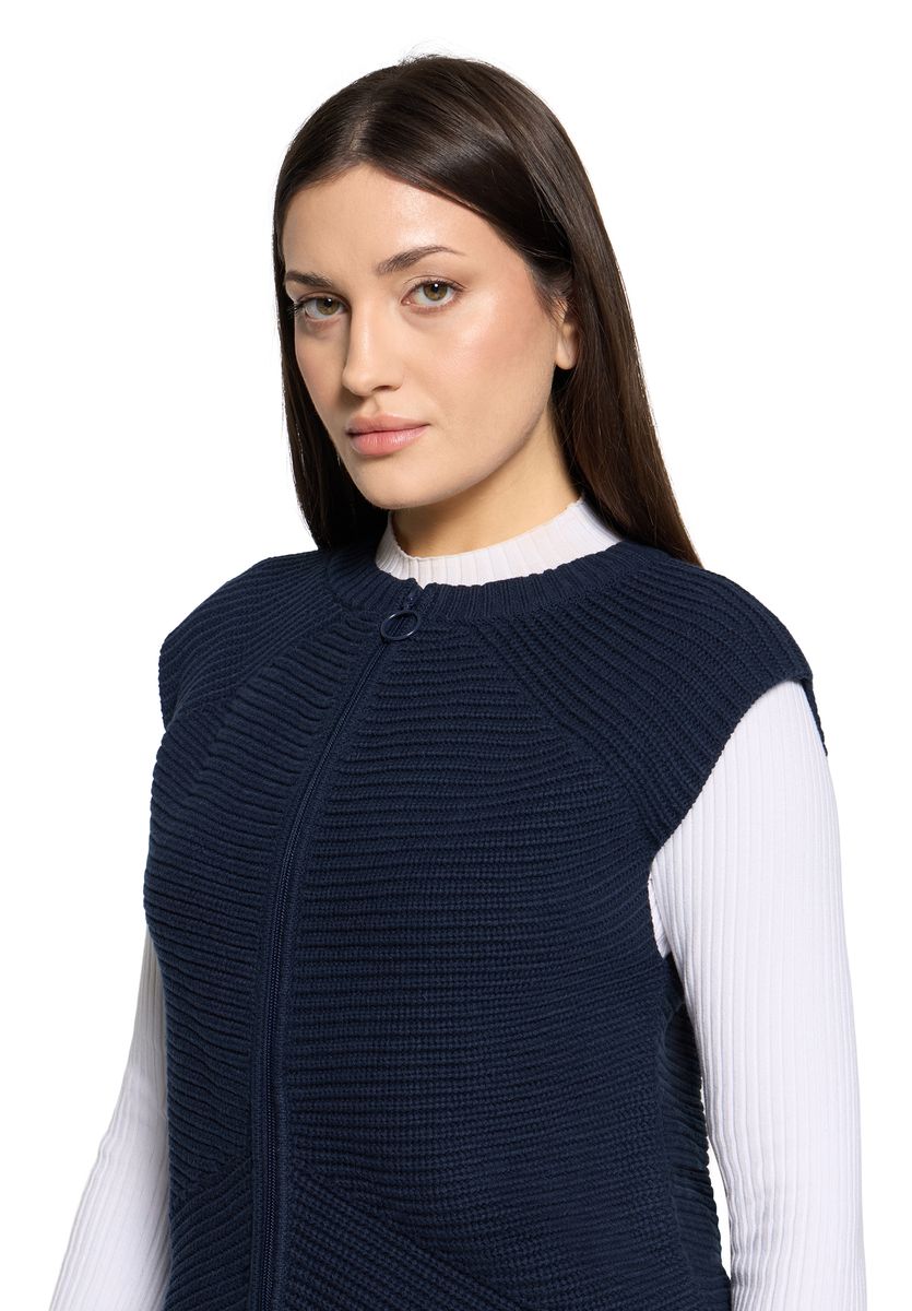 Grobstrickjacke