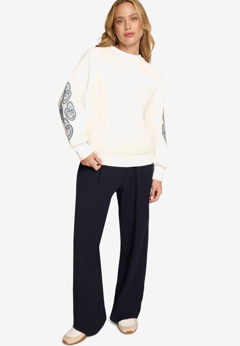 Sweatshirt mit Aufdruck