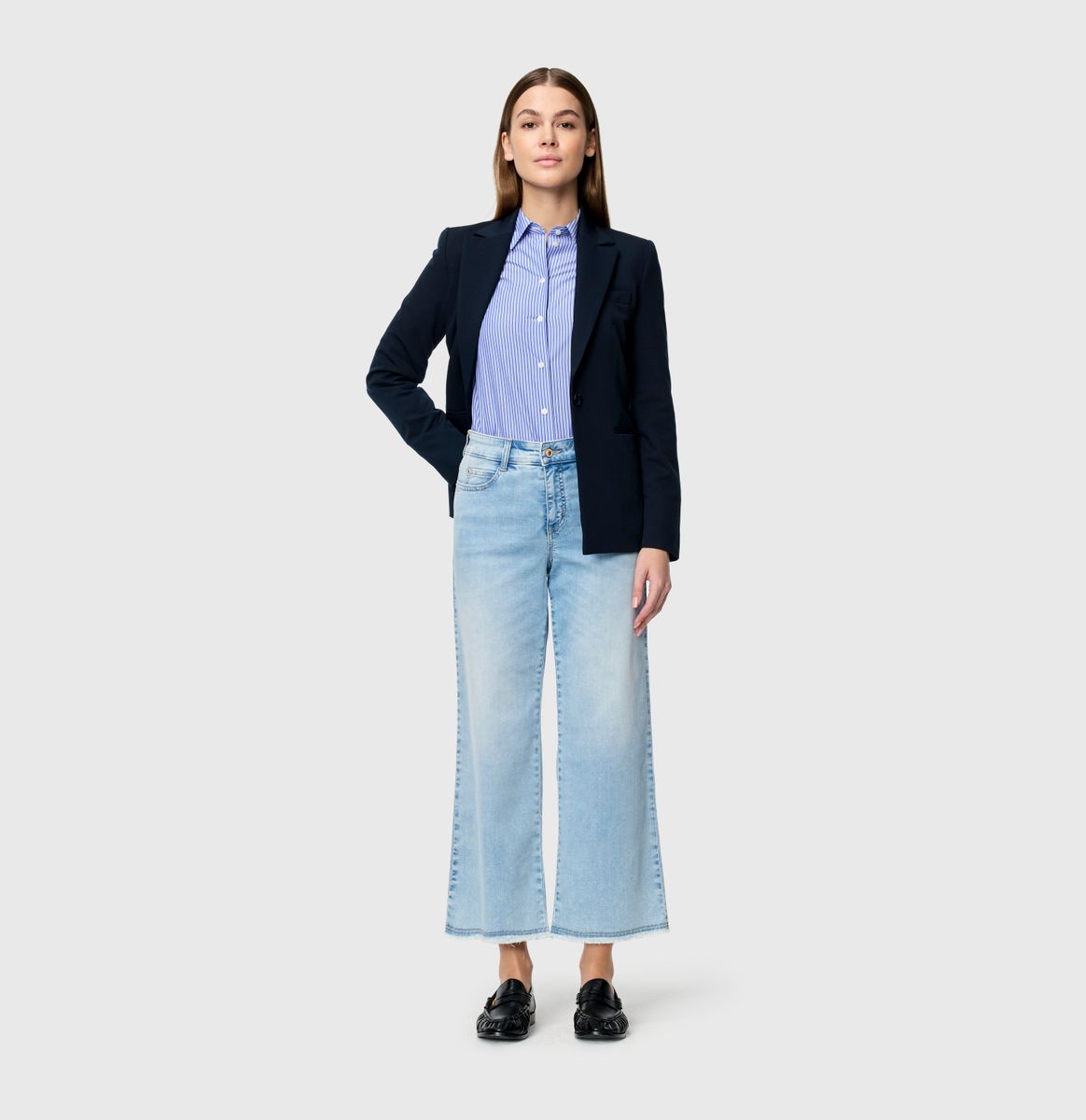MAC JEANS - DREAM WIDE, DREAM Wonder light Denim