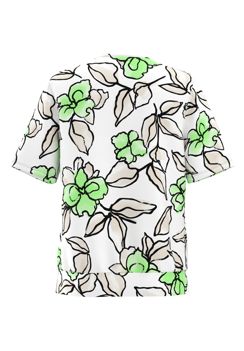 Blusenshirt NOS mit zarter Falte