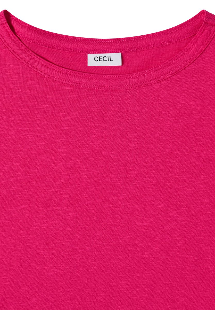 Kurzarm T-Shirt aus reiner Baumwolle