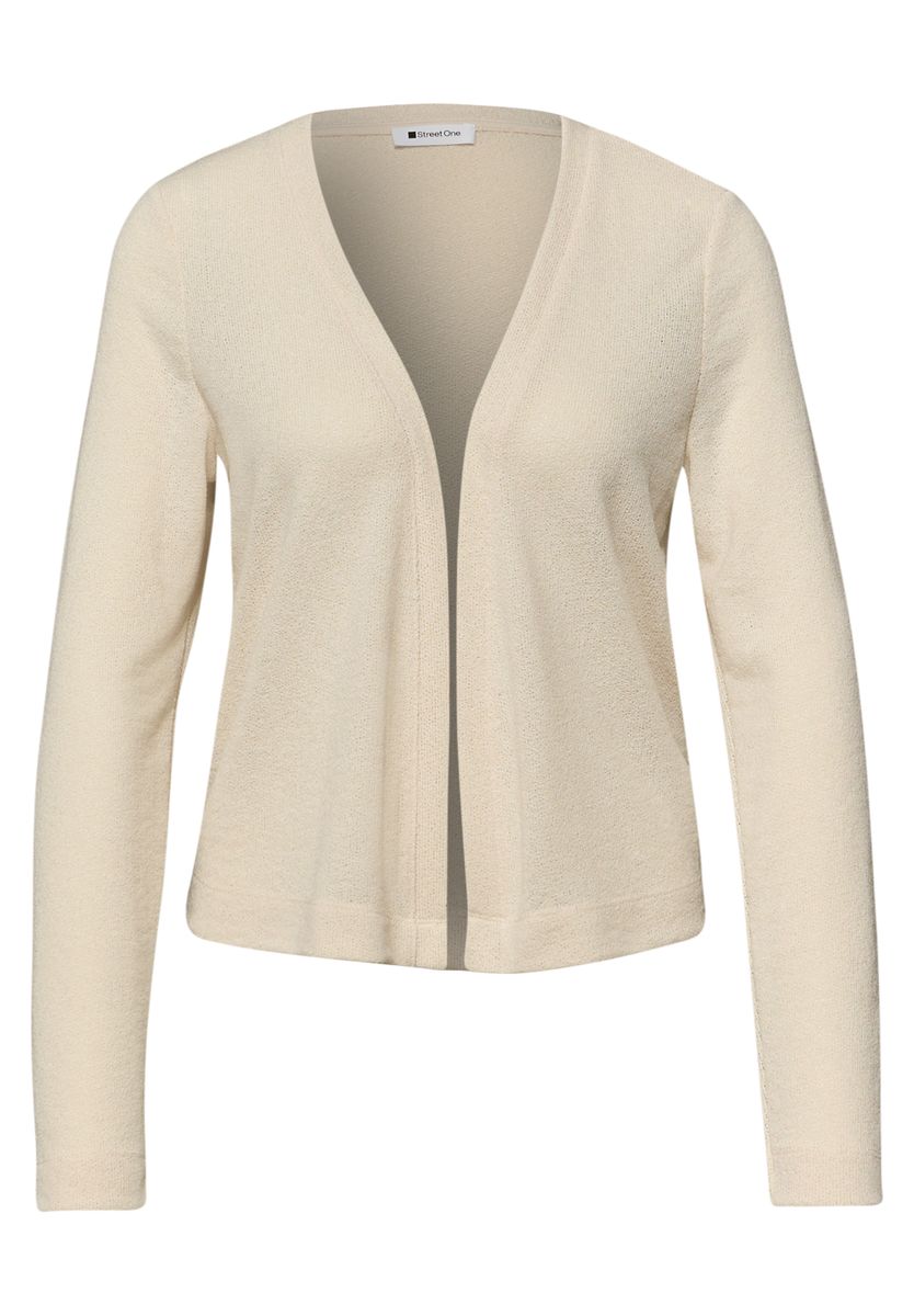 Langarm Jacke in offener Passform
