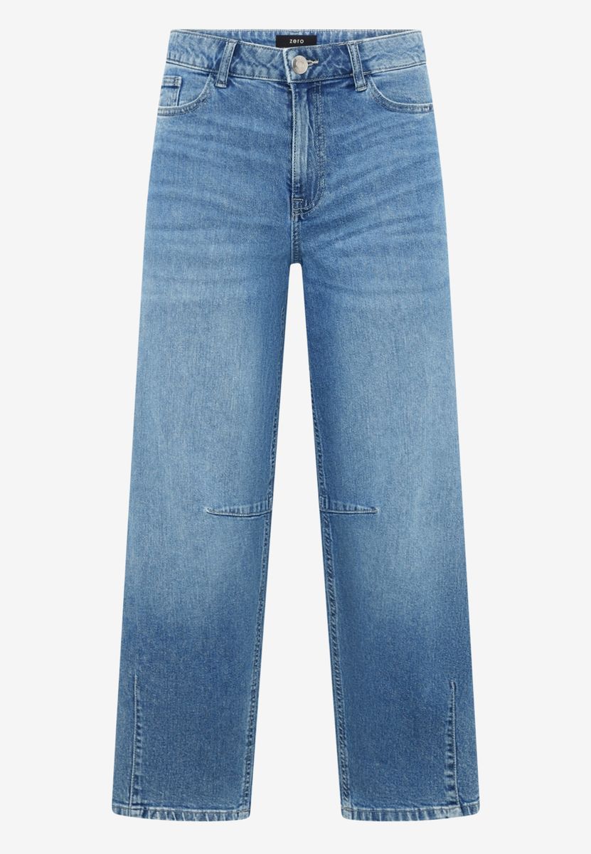Barrel-Jeans Mid Waist 28 Inch
