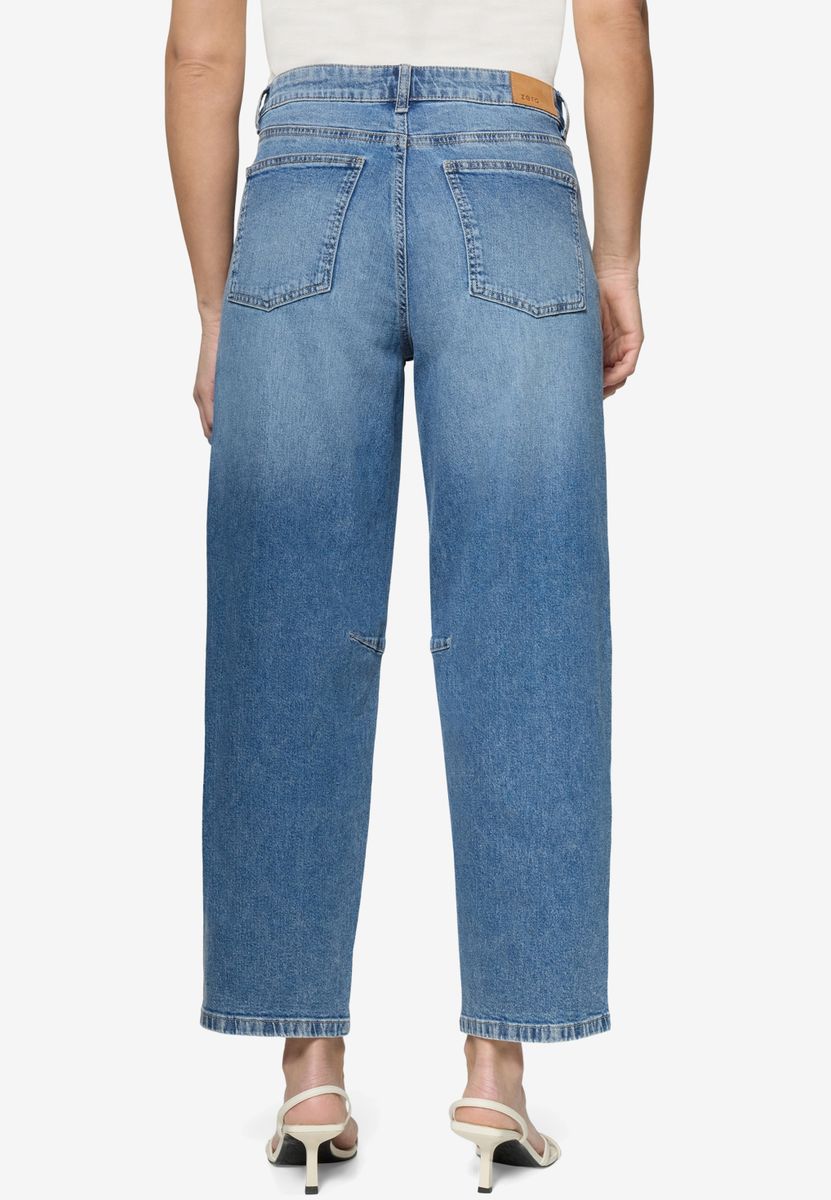 Barrel-Jeans Mid Waist 28 Inch